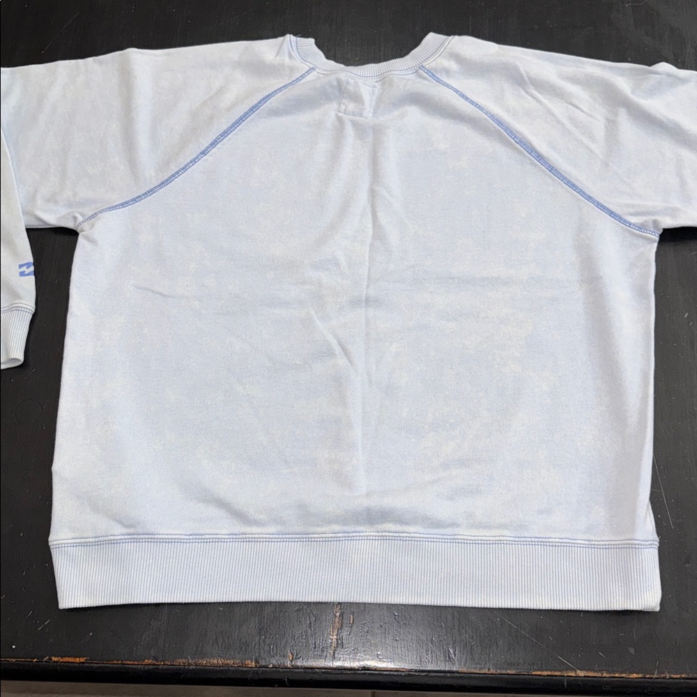 billabong sweatshirt size xl blue with sun day print. excellent condition. - Picture 5 of 7